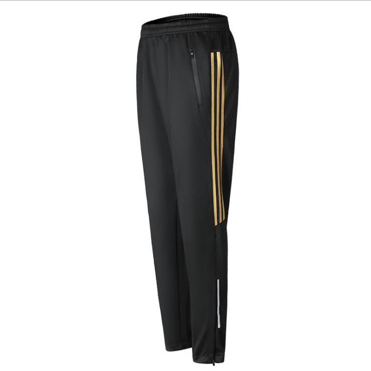 Men Running Pants With Zipper Pockets