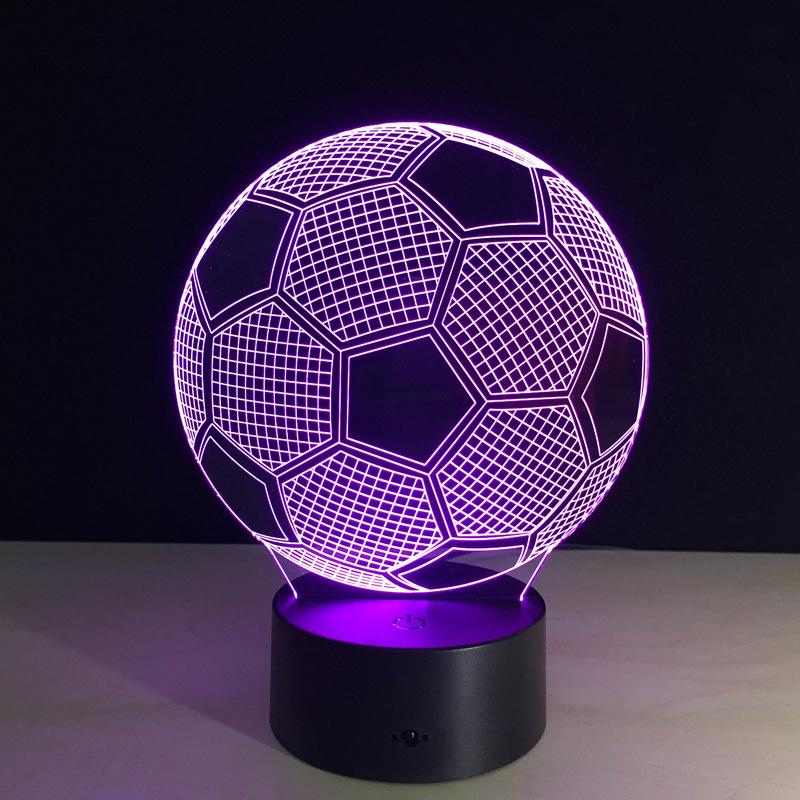 Creative 3D Illusion Light LED Night Light 3D Color Change Colorful Atmosphere Light Novelty Lighting