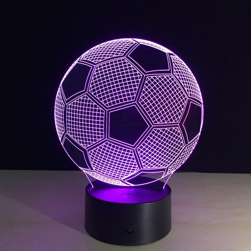 Creative 3D Illusion Light LED Night Light 3D Color Change Colorful Atmosphere Light Novelty Lighting