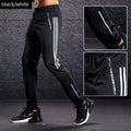 Men Running Pants With Zipper Pockets