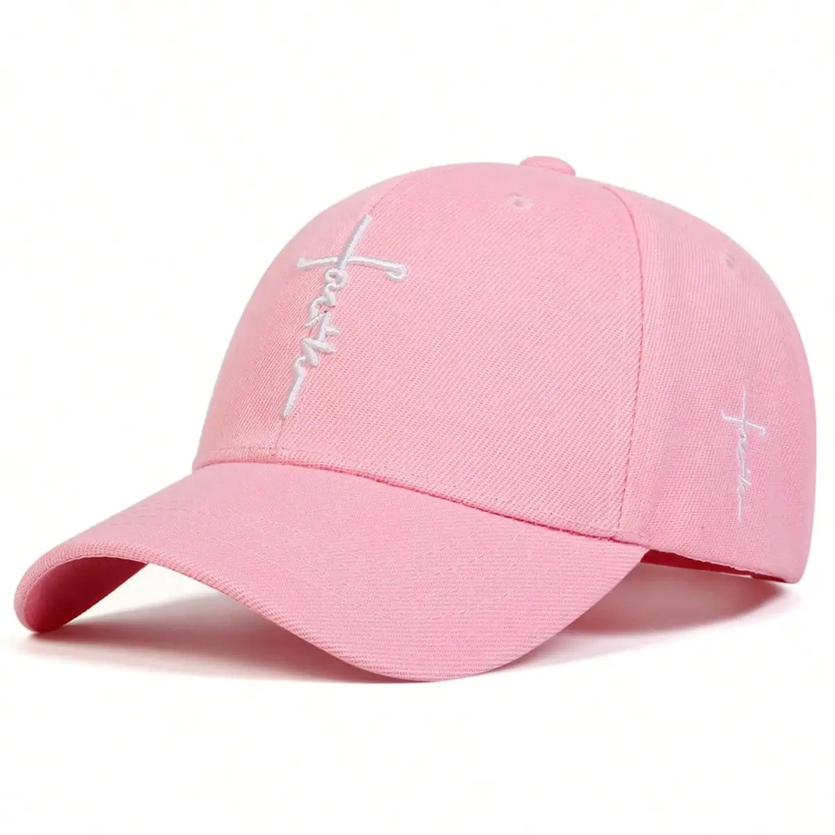 Faith Embroidery Baseball Cap Men Women Cotton Snapback