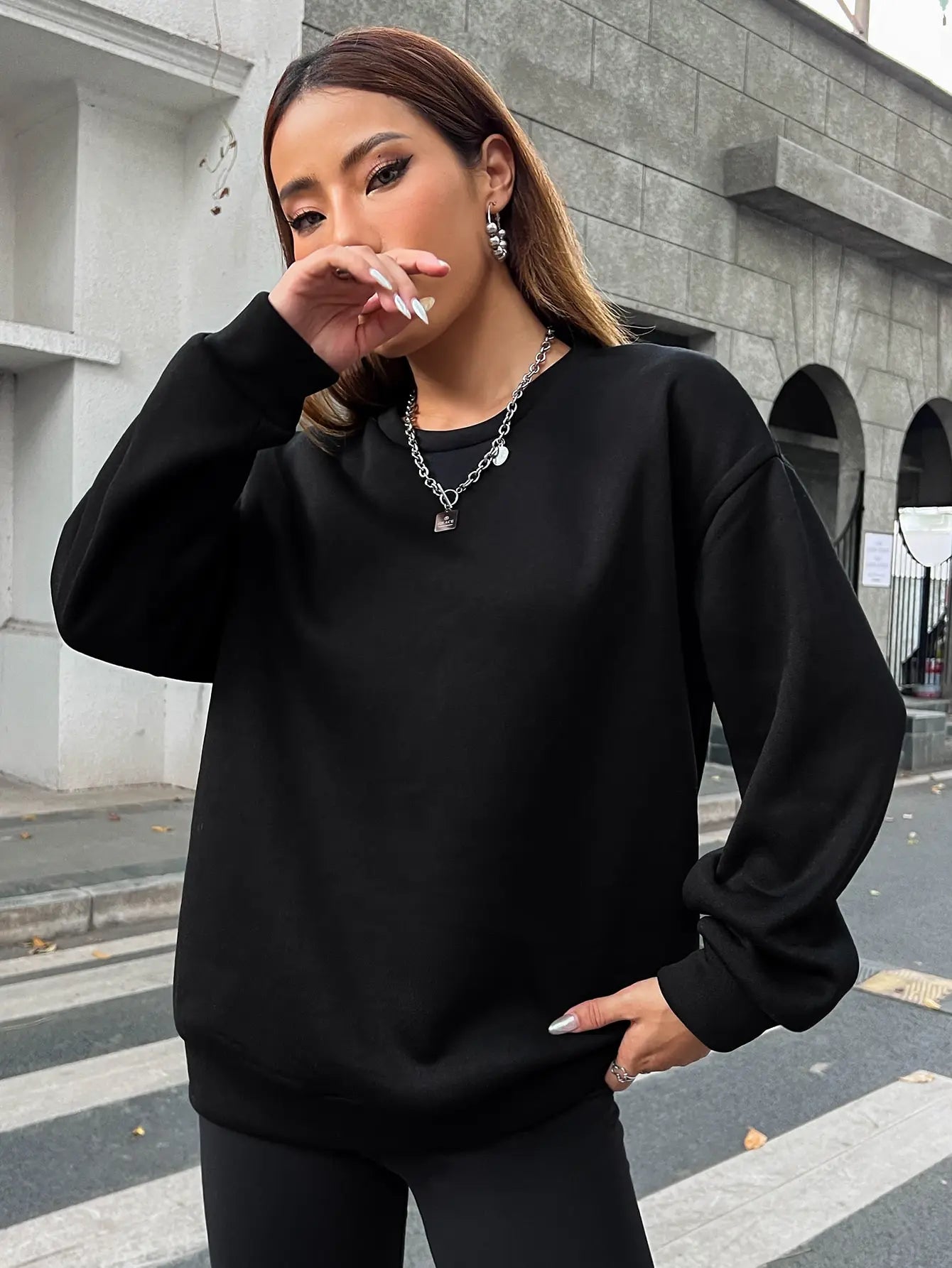 Women's Sweatshirt "Everything Will Be Okay"
