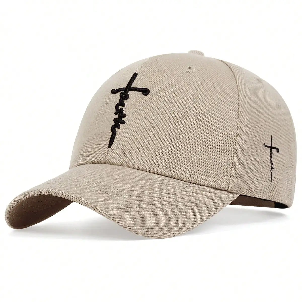 Faith Embroidery Baseball Cap Men Women Cotton Snapback